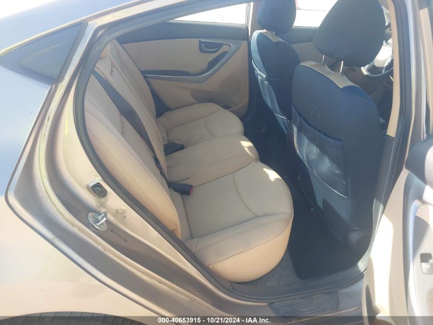 2013 Hyundai Elantra Gls VIN: 5NPDH4AE0DH288462 Lot: 40653915