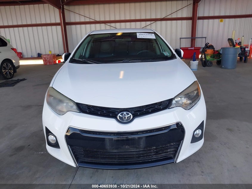2016 Toyota Corolla S W/Special Edition Pkg VIN: 2T1BURHE1GC558165 Lot: 40653938