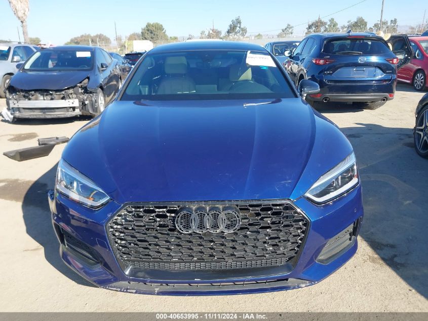 2018 Audi A5 2.0T Premium VIN: WAUBNCF57JA067363 Lot: 40653995