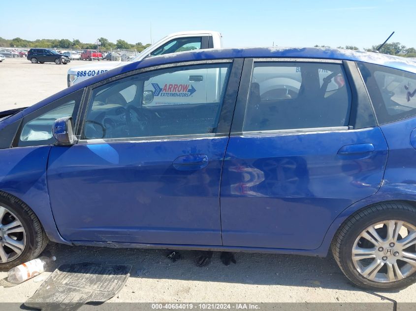 2010 Honda Fit Sport VIN: JHMGE8H43AC025396 Lot: 40654019