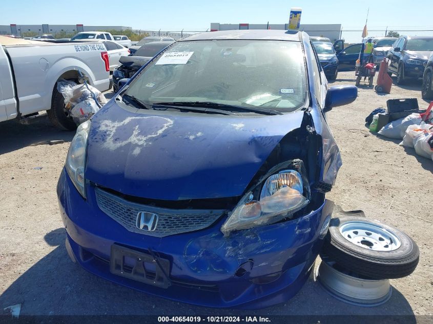 2010 Honda Fit Sport VIN: JHMGE8H43AC025396 Lot: 40654019