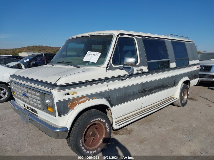 1988 Ford Econoline E150 Super Duty Van VIN: 1FDES14H2JHC16873 Lot: 40654021