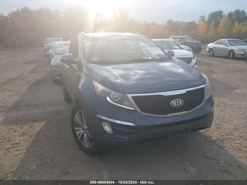 2016 Kia Sportage Ex VIN: KNDPCCAC8G7867373 Lot: 40654034