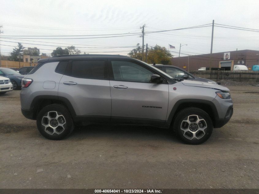 2022 JEEP COMPASS TRAILHAWK 4X4 - 3C4NJDDB1NT232199