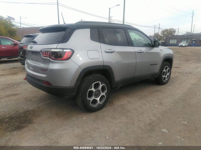 2022 Jeep Compass Trailhawk 4X4 VIN: 3C4NJDDB1NT232199 Lot: 40654041