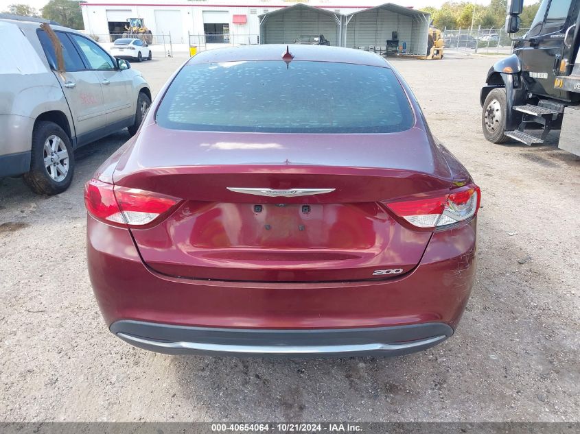 2016 Chrysler 200 Limited Platinum VIN: 1C3CCCAB1GN192732 Lot: 40654064