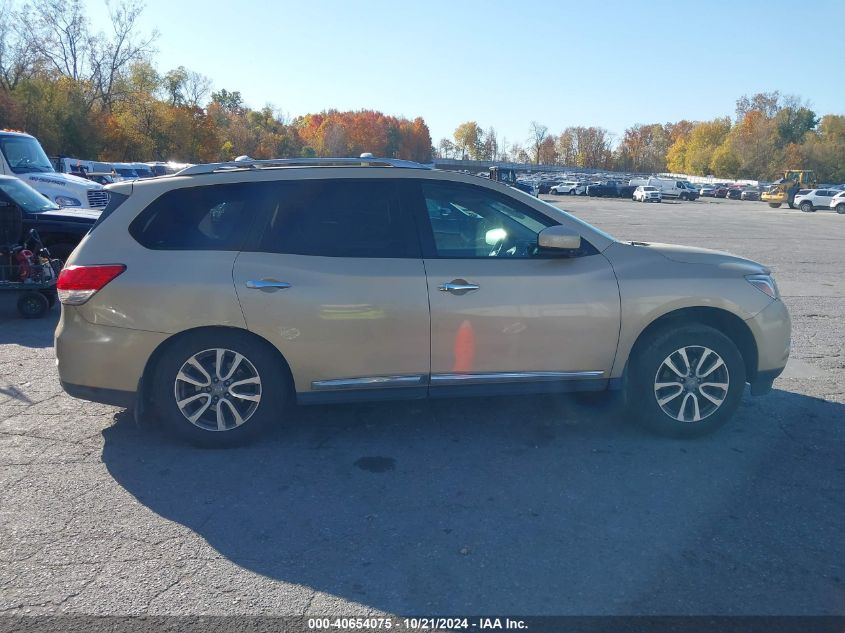 2013 Nissan Pathfinder Platinum/S/Sl/Sv VIN: 5N1AR2MM0DC618650 Lot: 40654075