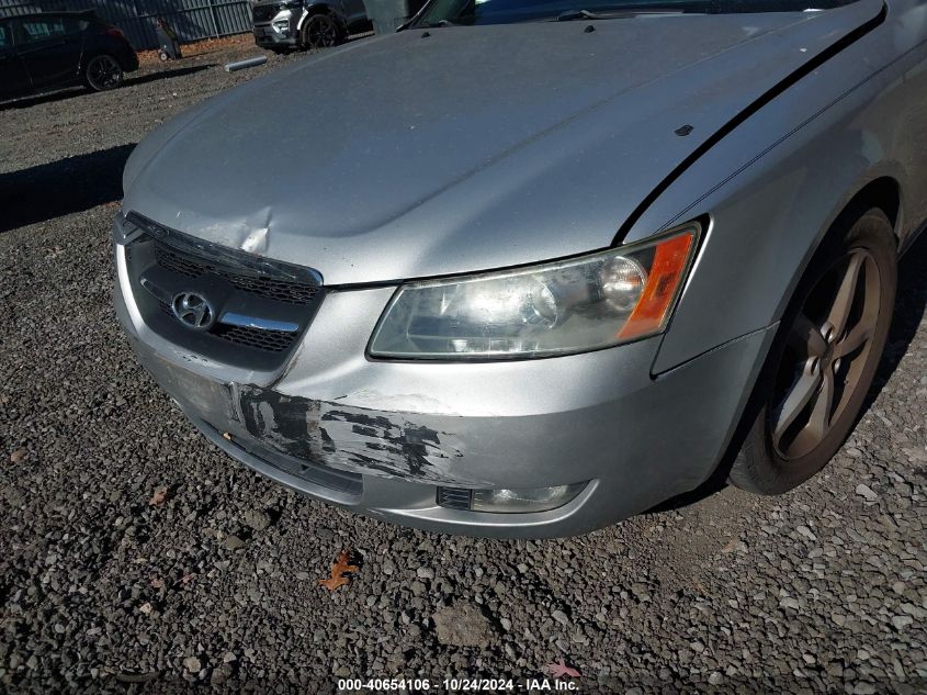 2007 Hyundai Sonata Limited/Se V6 VIN: 5NPEU46F47H294013 Lot: 40654106