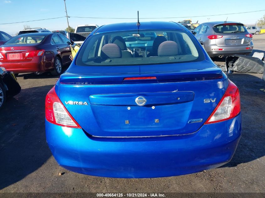 2014 Nissan Versa 1.6 Sv VIN: 3N1CN7AP6EL834211 Lot: 40654125