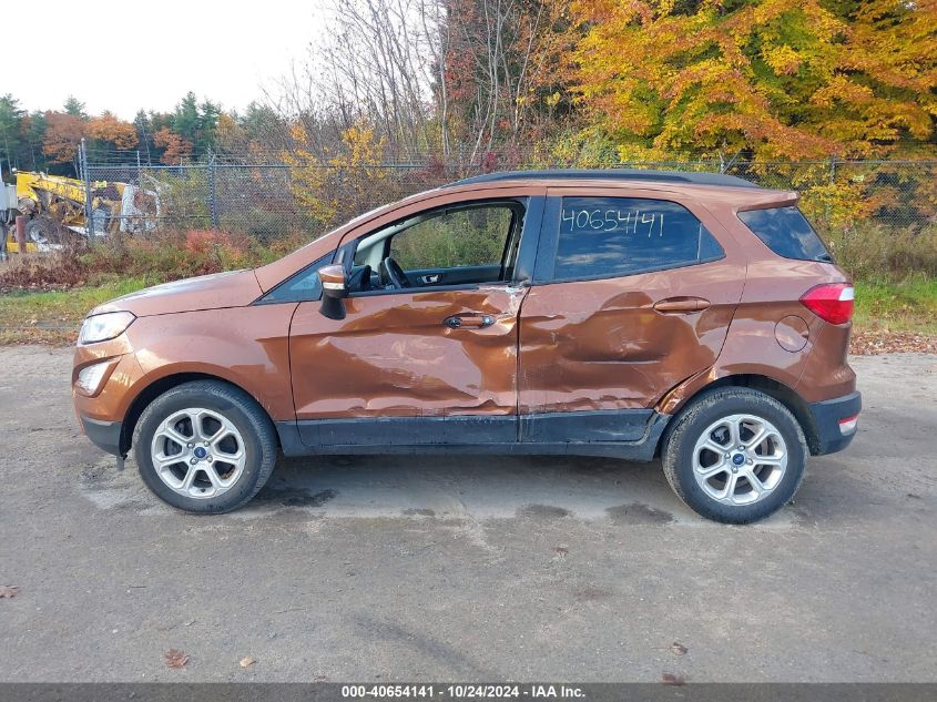 2020 Ford Ecosport Se VIN: MAJ3S2GE2LC359556 Lot: 40654141