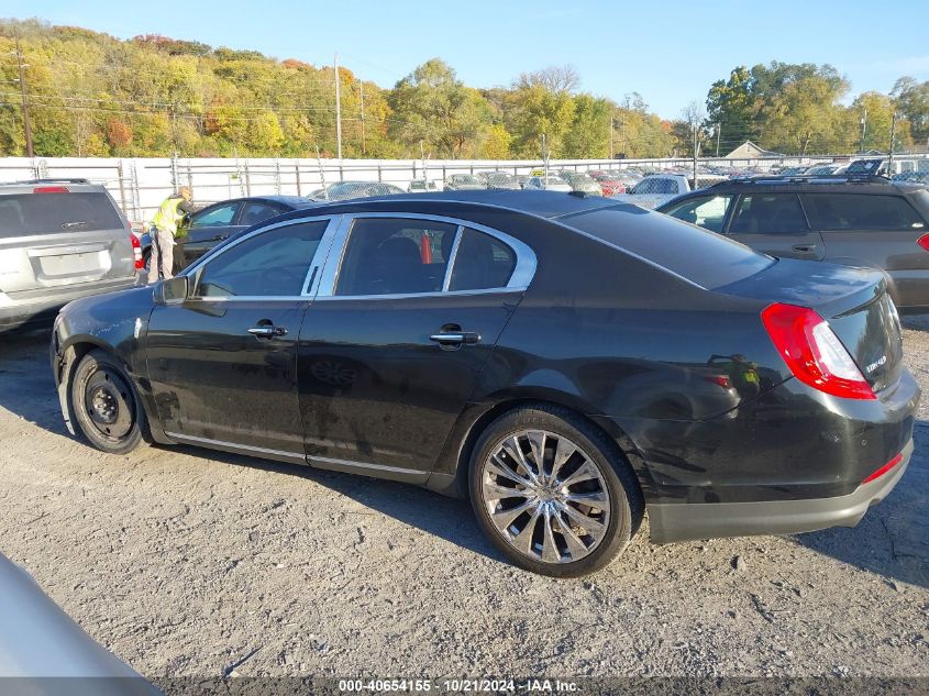 2013 Lincoln Mks VIN: 1LNHL9EK8DG604607 Lot: 40654155