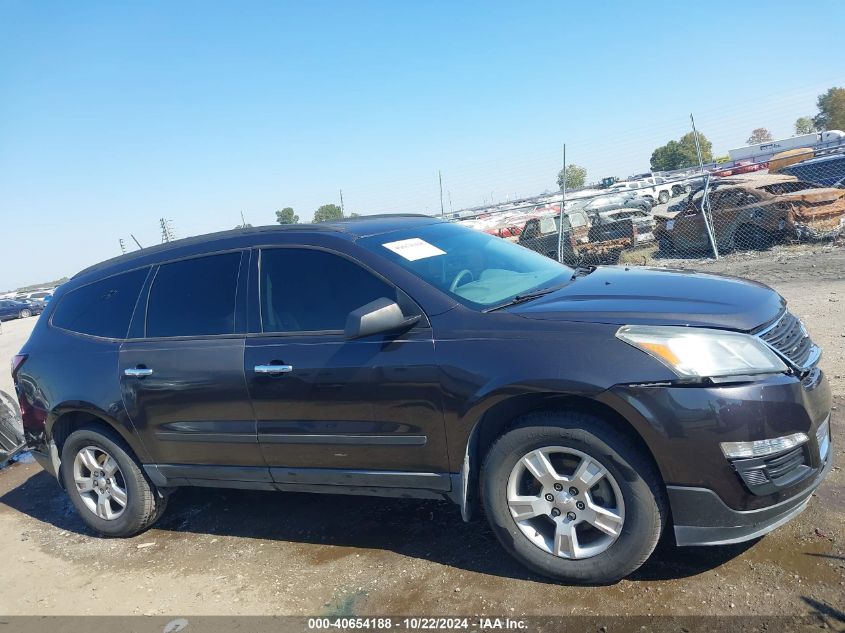 2015 Chevrolet Traverse Ls VIN: 1GNKRFKD2FJ132981 Lot: 40654188