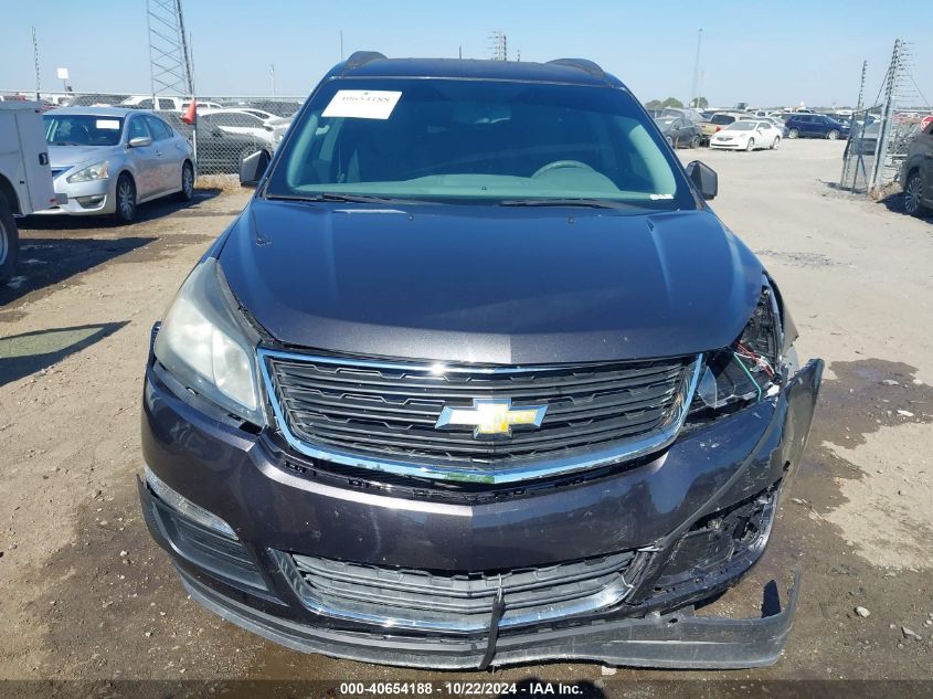 2015 Chevrolet Traverse Ls VIN: 1GNKRFKD2FJ132981 Lot: 40654188