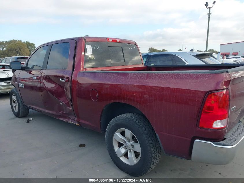 2017 Ram 1500 Slt 4X2 6'4 Box VIN: 1C6RR6TT4HS645232 Lot: 40654196