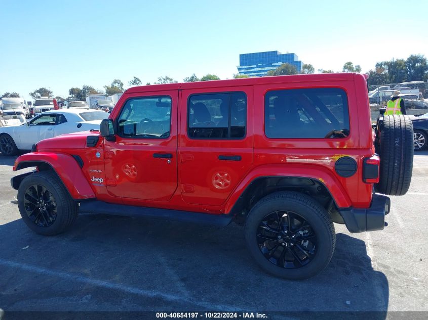 2021 Jeep Wrangler 4Xe Unlimited Sahara 4X4 VIN: 1C4JJXP67MW758117 Lot: 40654197