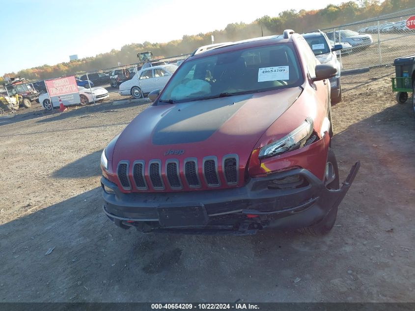 2014 Jeep Cherokee Trailhawk VIN: 1C4PJMBS7EW173715 Lot: 40654209