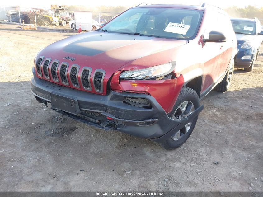 2014 Jeep Cherokee Trailhawk VIN: 1C4PJMBS7EW173715 Lot: 40654209