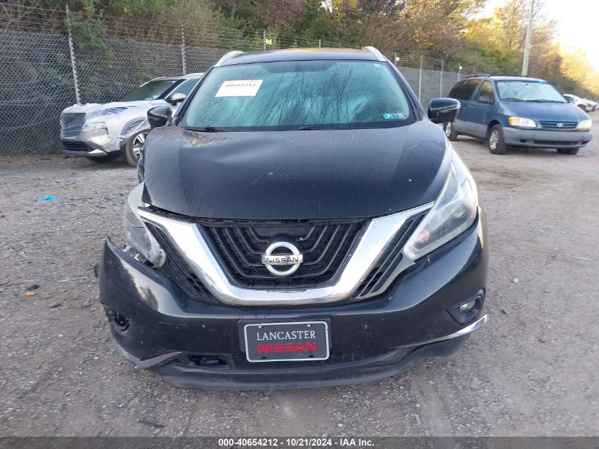 2018 Nissan Murano S/Sl/Sv/Platinum VIN: 5N1AZ2MH8JN114074 Lot: 40654212