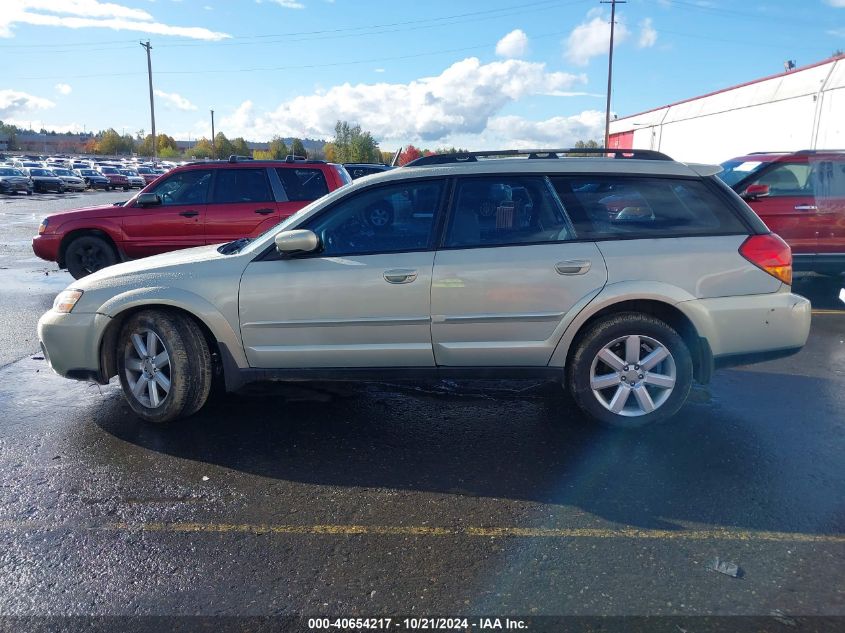 2006 Subaru Outback 2.5I Limited VIN: 4S4BP62C867360689 Lot: 40654217