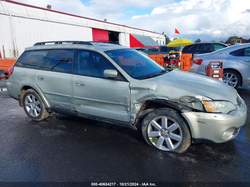 2006 Subaru Outback 2.5I Limited VIN: 4S4BP62C867360689 Lot: 40654217