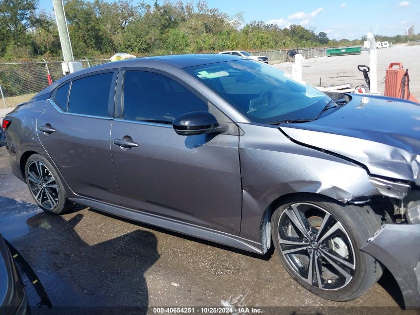 2021 Nissan Sentra Sr Xtronic Cvt VIN: 3N1AB8DV9MY201364 Lot: 40654251