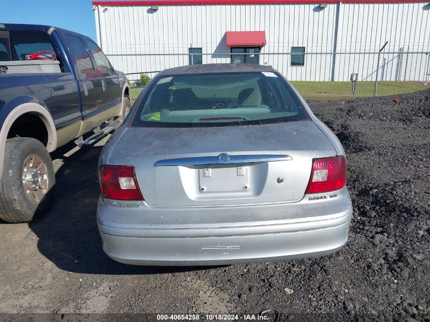 2002 Mercury Sable Gs VIN: 1MEFM50UX2A621045 Lot: 40654258