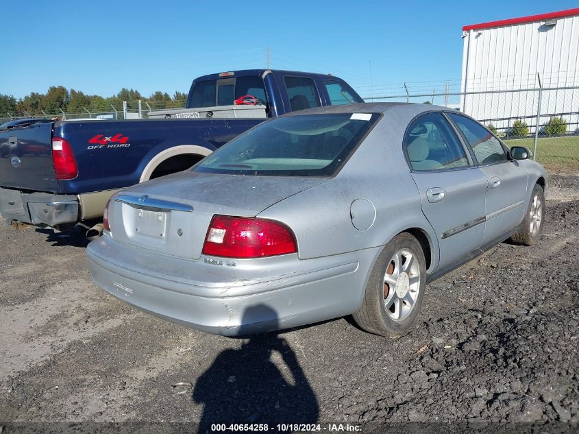 2002 Mercury Sable Gs VIN: 1MEFM50UX2A621045 Lot: 40654258