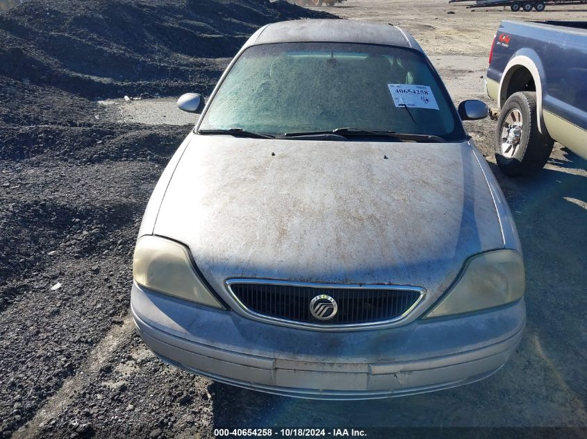 2002 Mercury Sable Gs VIN: 1MEFM50UX2A621045 Lot: 40654258