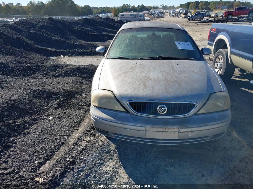 2002 Mercury Sable Gs VIN: 1MEFM50UX2A621045 Lot: 40654258