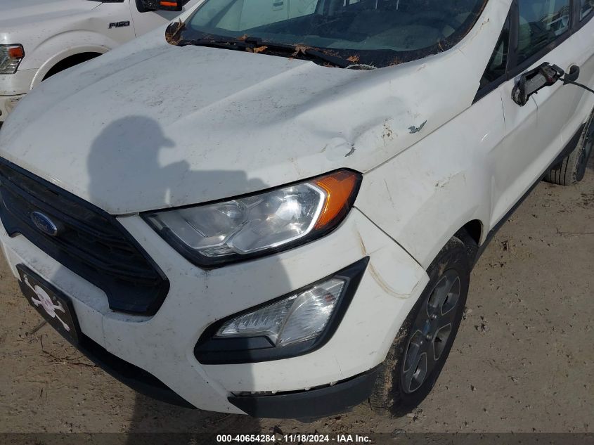 2018 Ford Ecosport S VIN: MAJ6P1SL3JC221729 Lot: 40654284