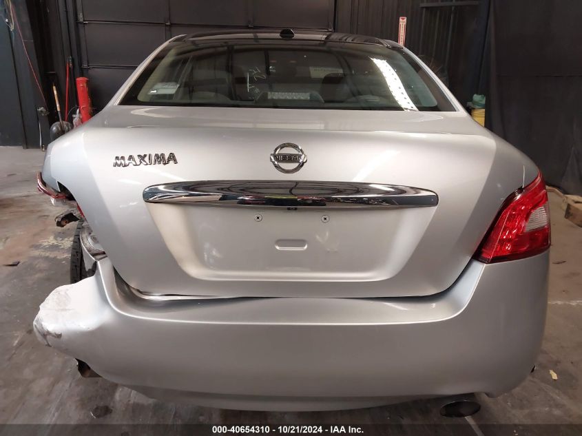 2010 Nissan Maxima 3.5 Sv VIN: 1N4AA5AP2AC811198 Lot: 40654310