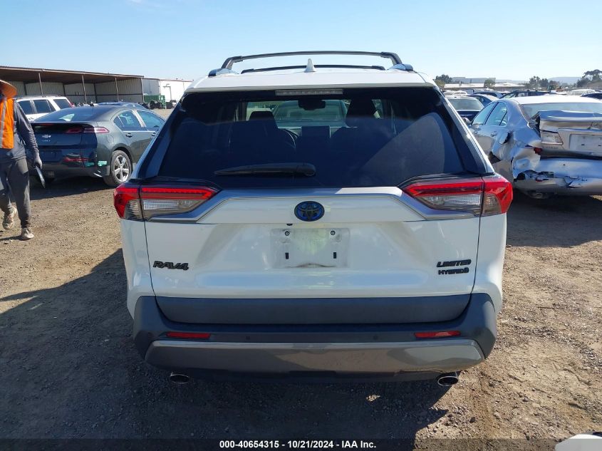 2021 Toyota Rav4 Hybrid Limited VIN: 4T3D6RFV8MU044546 Lot: 40654315