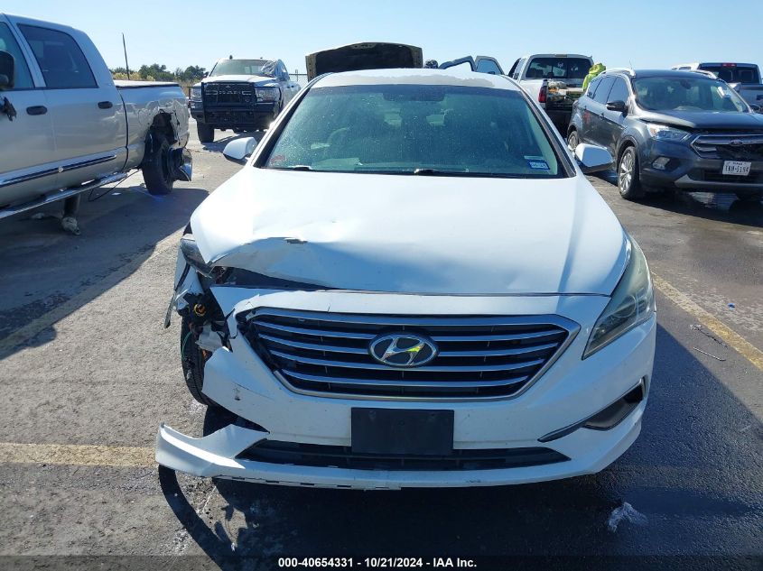 2016 Hyundai Sonata Se VIN: 5NPE24AF4GH266628 Lot: 40654331