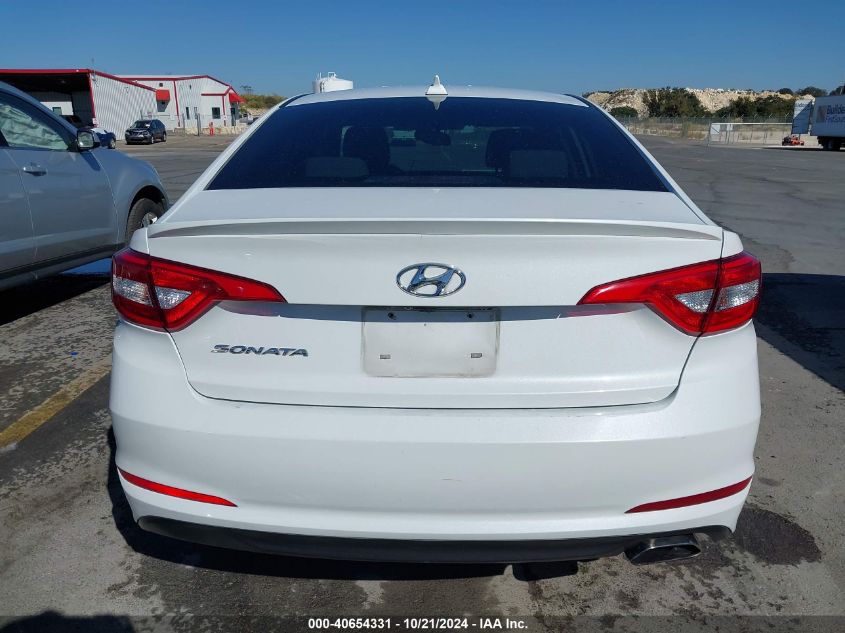 2016 Hyundai Sonata Se VIN: 5NPE24AF4GH266628 Lot: 40654331