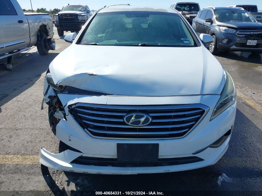 2016 Hyundai Sonata Se VIN: 5NPE24AF4GH266628 Lot: 40654331