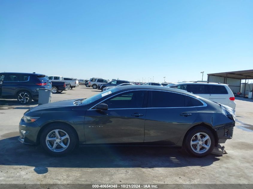 2017 Chevrolet Malibu Ls VIN: 1G1ZB5ST2HF103783 Lot: 40654345