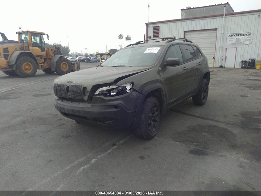 Vin: 1c4pjmbx7md157715, lot: 41143661, jeep cherokee trailhawk 4x4 20212