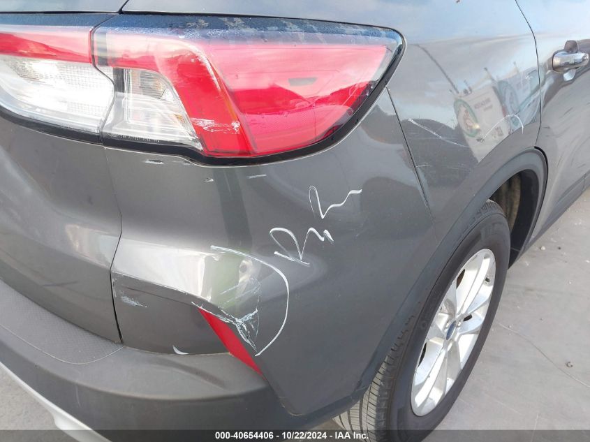 2022 Ford Escape Se VIN: 1FMCU0G6XNUA24927 Lot: 40654406