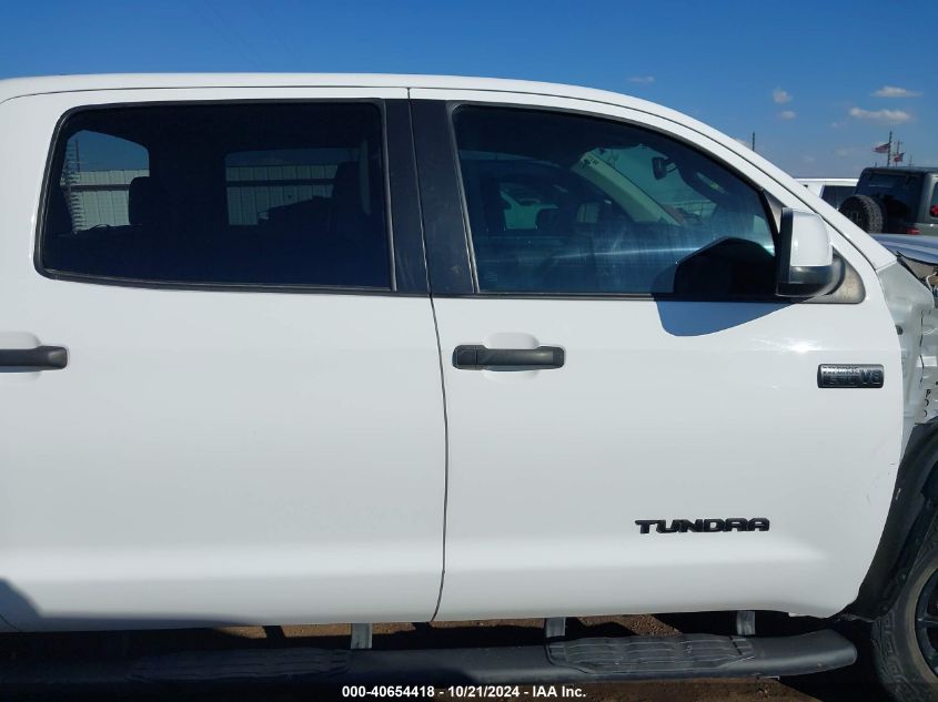 2021 Toyota Tundra Trd Pro VIN: 5TFDY5F15MX992401 Lot: 40654418