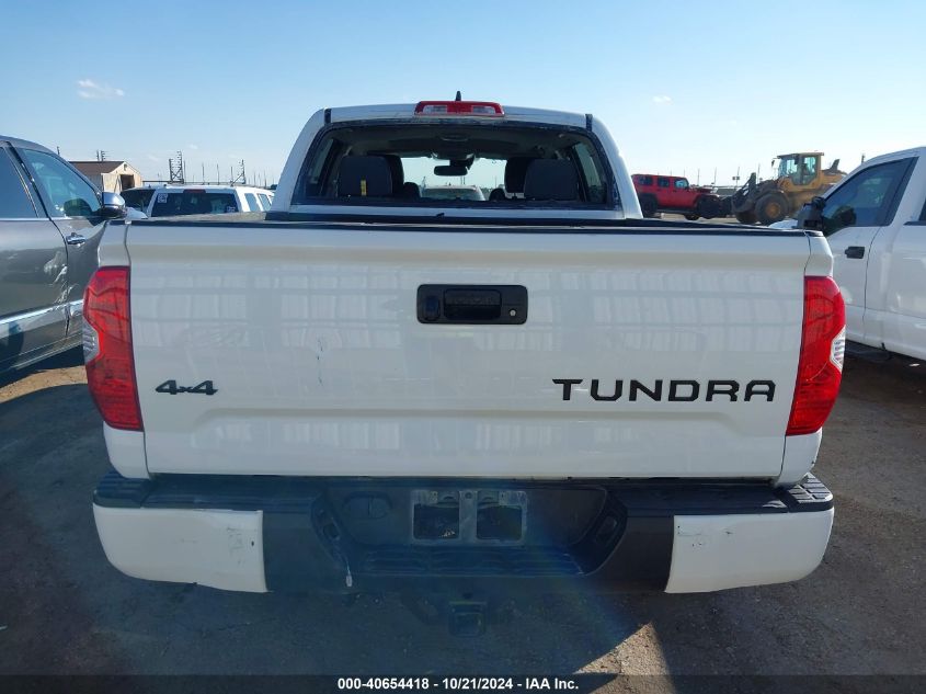 2021 Toyota Tundra Trd Pro VIN: 5TFDY5F15MX992401 Lot: 40654418