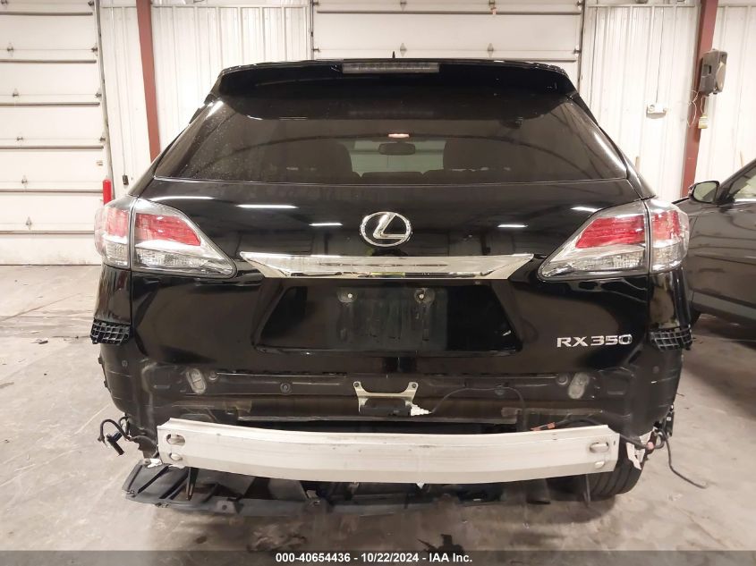 2014 Lexus Rx 350 VIN: 2T2BK1BA5EC228938 Lot: 40654436