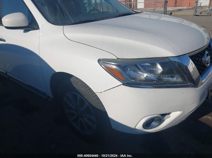 2013 Nissan Pathfinder Sl VIN: 5N1AR2MM4DC684327 Lot: 40654440