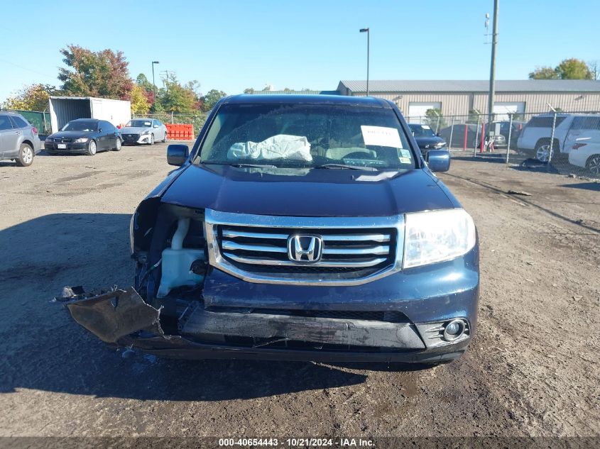 2012 Honda Pilot Ex VIN: 5FNYF4H41CB003303 Lot: 40654443