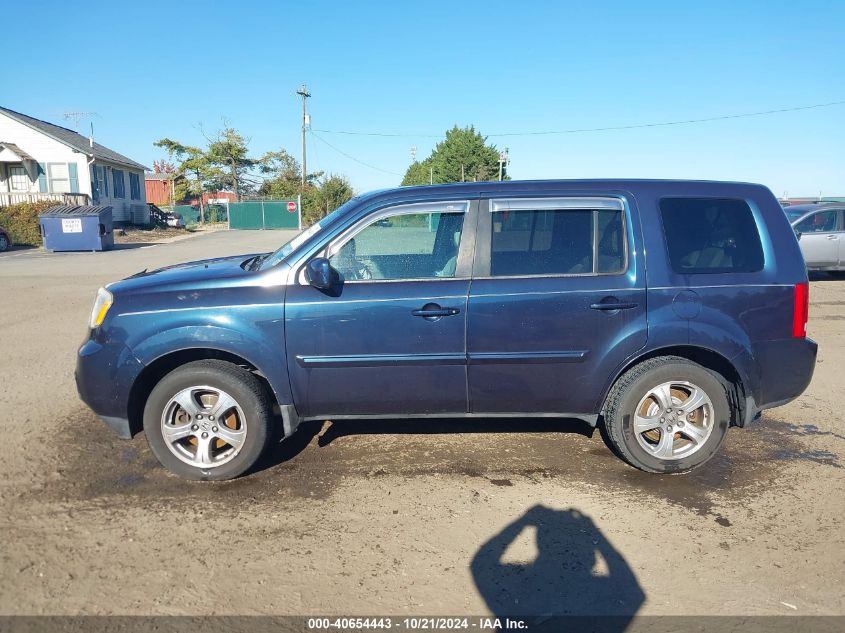 2012 Honda Pilot Ex VIN: 5FNYF4H41CB003303 Lot: 40654443