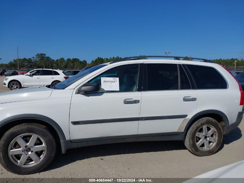 2004 Volvo Xc90 2.5T Awd VIN: YV1CZ59H841088668 Lot: 40654447