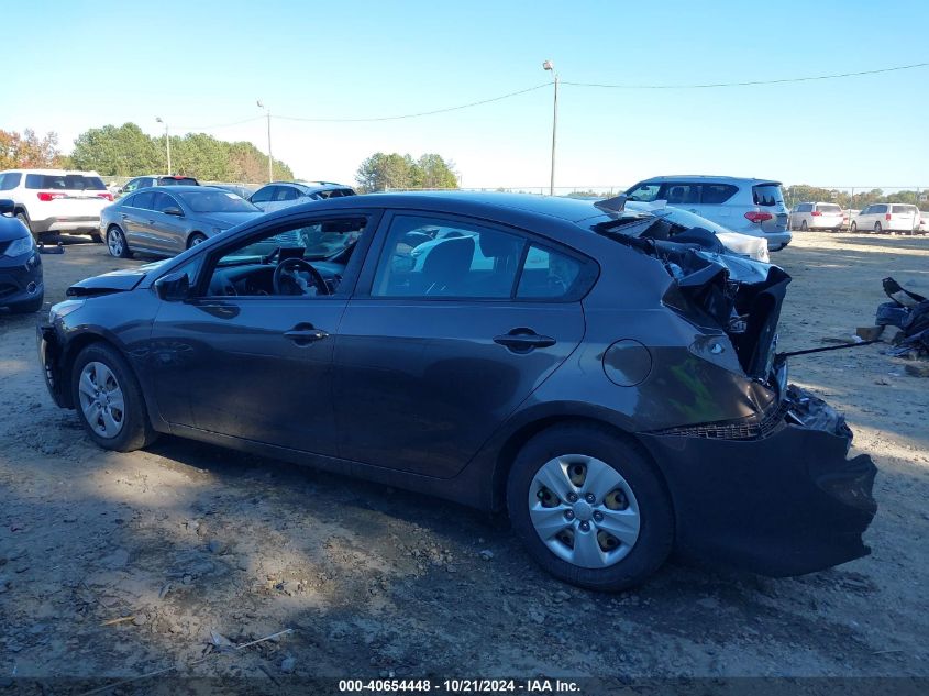 2017 Kia Forte Lx VIN: 3KPFL4A73HE006608 Lot: 40654448