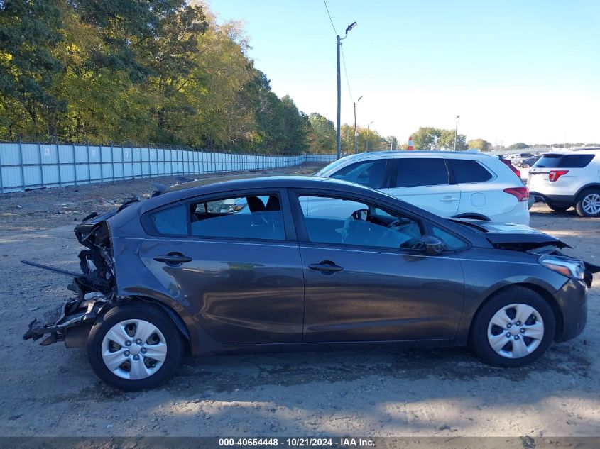 2017 Kia Forte Lx VIN: 3KPFL4A73HE006608 Lot: 40654448