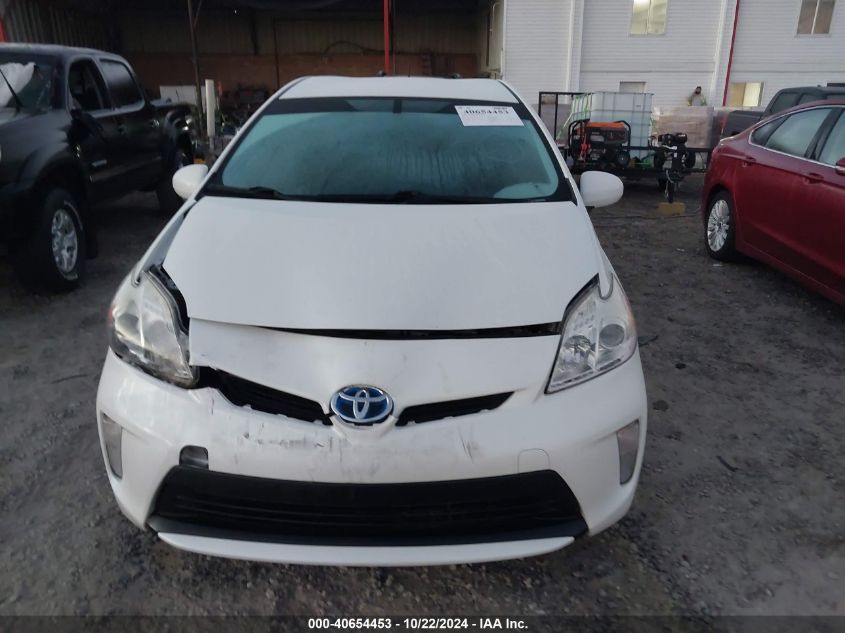 2013 Toyota Prius Four VIN: JTDKN3DU0D1729236 Lot: 40654453