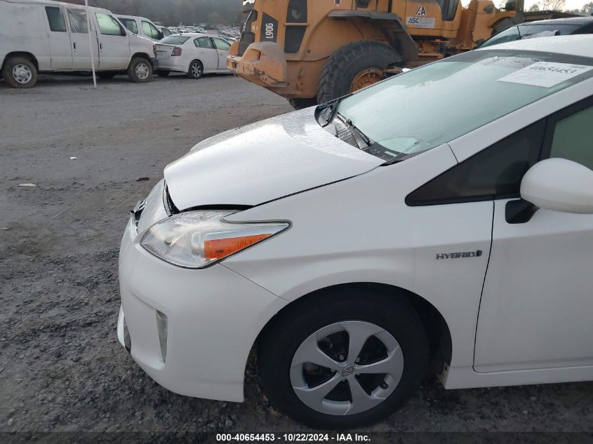 2013 Toyota Prius Four VIN: JTDKN3DU0D1729236 Lot: 40654453