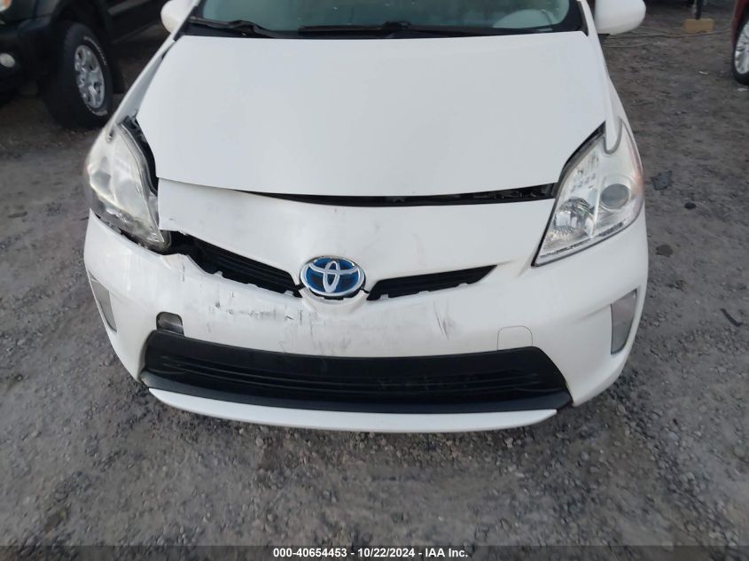 2013 Toyota Prius Four VIN: JTDKN3DU0D1729236 Lot: 40654453